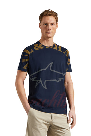 Maxi Paul & Shark Logo T-Shirt
