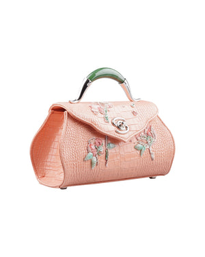 Mirage collection embroidered sac de jade