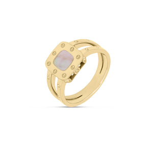 POIS MOI MINI RING WITH MOTHER OF PEARL
